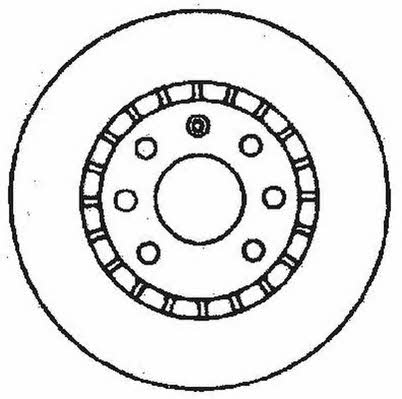 Jurid/Bendix 561488JC Front brake disc ventilated 561488JC: Buy near me at 2407.PL in Poland at an Affordable price!