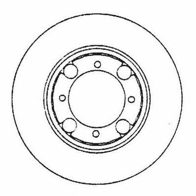 Jurid/Bendix 561642J Innenbelüftete Bremsscheibe vorne 561642J: Kaufen Sie zu einem guten Preis in Polen bei 2407.PL!