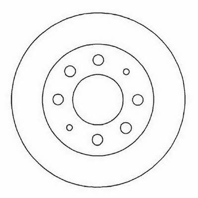 Jurid/Bendix 561824J Front brake disc ventilated 561824J: Buy near me in Poland at 2407.PL - Good price!