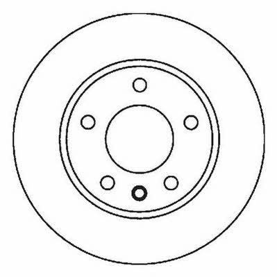 Jurid/Bendix 562036JC Rear ventilated brake disc 562036JC: Buy near me in Poland at 2407.PL - Good price!