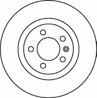 Jurid/Bendix 562081JC Тормозной диск задний невентилируемый 562081JC: Отличная цена - Купить в Польше на 2407.PL!