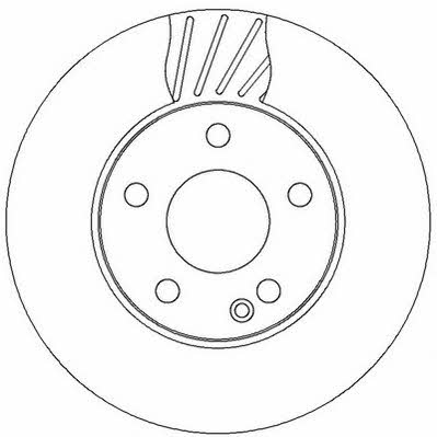 Jurid/Bendix 562312JC Innenbelüftete Bremsscheibe vorne 562312JC: Kaufen Sie zu einem guten Preis in Polen bei 2407.PL!