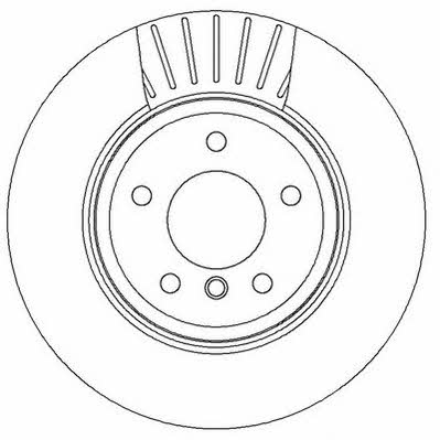 Jurid/Bendix 562319JC Диск гальмівний задній вентильований 562319JC: Приваблива ціна - Купити у Польщі на 2407.PL!