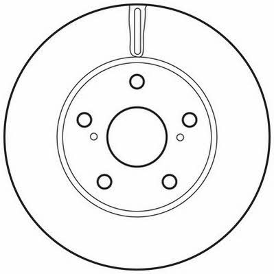 Jurid/Bendix 562623JC Wentylowana przednia tarcza hamulcowa 562623JC: Dobra cena w Polsce na 2407.PL - Kup Teraz!