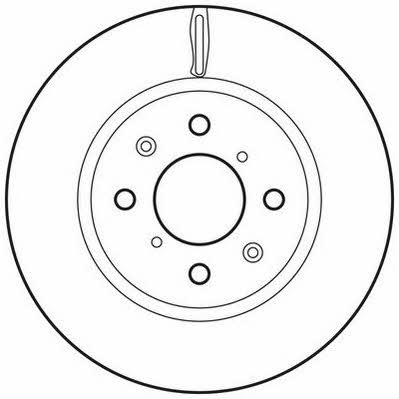 Jurid/Bendix 562694JC Диск гальмівний передній вентильований 562694JC: Приваблива ціна - Купити у Польщі на 2407.PL!