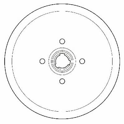 Jurid/Bendix 329130J Rear brake drum 329130J: Buy near me in Poland at 2407.PL - Good price!