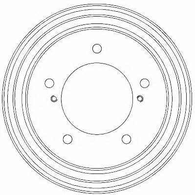 Jurid/Bendix 329277J Bęben hamulca tylny 329277J: Dobra cena w Polsce na 2407.PL - Kup Teraz!