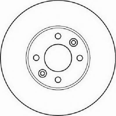 Jurid/Bendix 562233J Диск гальмівний задній невентильований 562233J: Купити у Польщі - Добра ціна на 2407.PL!