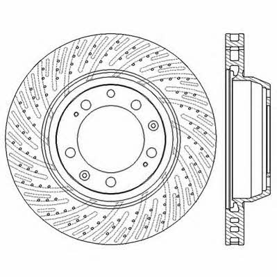 Jurid/Bendix 562591JC Hintere belüftete Bremsscheibe 562591JC: Kaufen Sie zu einem guten Preis in Polen bei 2407.PL!