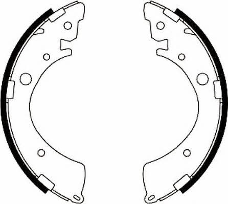 Jurid/Bendix 362237J Brake shoe set 362237J: Buy near me in Poland at 2407.PL - Good price!