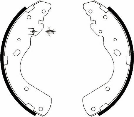 Jurid/Bendix 362469J Колодки тормозные барабанные, комплект 362469J: Отличная цена - Купить в Польше на 2407.PL!