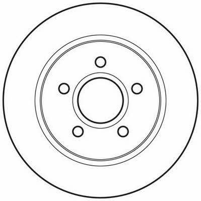 Jurid/Bendix 562648JC Диск гальмівний задній невентильований 562648JC: Приваблива ціна - Купити у Польщі на 2407.PL!