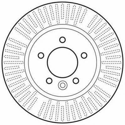 Jurid/Bendix 562666JC Тормозной диск передний вентилируемый 562666JC: Отличная цена - Купить в Польше на 2407.PL!