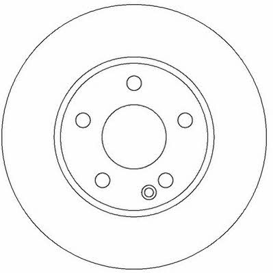 Jurid/Bendix 562309J Тормозной диск передний невентилируемый 562309J: Отличная цена - Купить в Польше на 2407.PL!