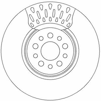 Jurid/Bendix 562394JC Тормозной диск передний вентилируемый 562394JC: Отличная цена - Купить в Польше на 2407.PL!