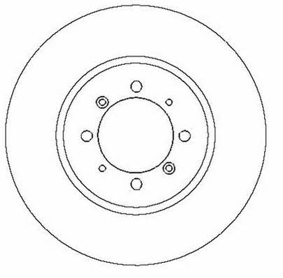 Jurid/Bendix 561474J Front brake disc ventilated 561474J: Buy near me at 2407.PL in Poland at an Affordable price!
