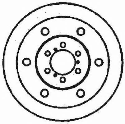 Jurid/Bendix 561508J Front brake disc ventilated 561508J: Buy near me at 2407.PL in Poland at an Affordable price!