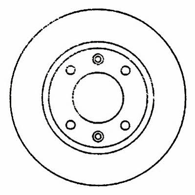 Jurid/Bendix 561522J Innenbelüftete Bremsscheibe vorne 561522J: Kaufen Sie zu einem guten Preis in Polen bei 2407.PL!