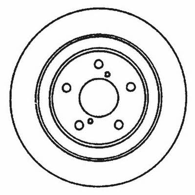 Jurid/Bendix 561667J Front brake disc ventilated 561667J: Buy near me at 2407.PL in Poland at an Affordable price!