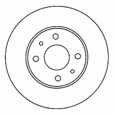 Jurid/Bendix 562024JC Front brake disc ventilated 562024JC: Buy near me in Poland at 2407.PL - Good price!