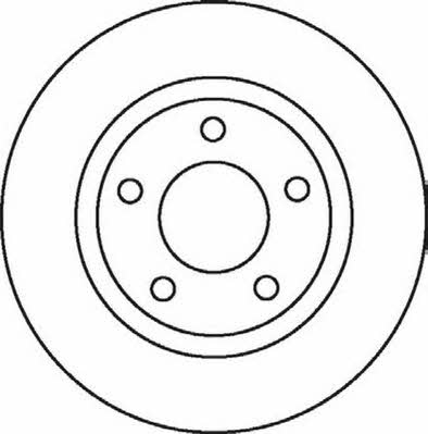 Jurid/Bendix 562060J Front brake disc ventilated 562060J: Buy near me in Poland at 2407.PL - Good price!