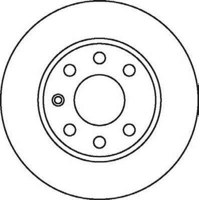 Jurid/Bendix 562068J Unbelüftete Bremsscheibe vorne 562068J: Kaufen Sie zu einem guten Preis in Polen bei 2407.PL!