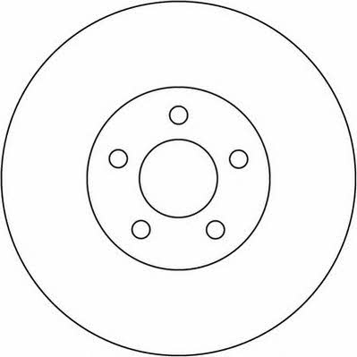 Jurid/Bendix 562136J Innenbelüftete Bremsscheibe vorne 562136J: Kaufen Sie zu einem guten Preis in Polen bei 2407.PL!