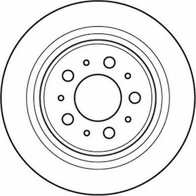 Jurid/Bendix 562172J Диск гальмівний задній невентильований 562172J: Приваблива ціна - Купити у Польщі на 2407.PL!