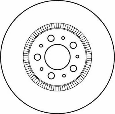 Jurid/Bendix 562173J Тормозной диск передний вентилируемый 562173J: Купить в Польше - Отличная цена на 2407.PL!