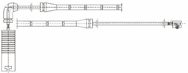 Jurid/Bendix 581367 Warning contact, brake pad wear 581367: Buy near me in Poland at 2407.PL - Good price!