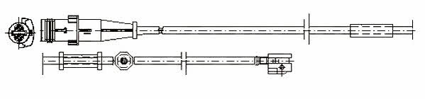 Jurid/Bendix 581385 Датчик износа тормозных колодок 581385: Купить в Польше - Отличная цена на 2407.PL!