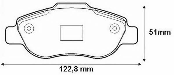 Jurid/Bendix 573168J Brake Pad Set, disc brake 573168J: Buy near me at 2407.PL in Poland at an Affordable price!