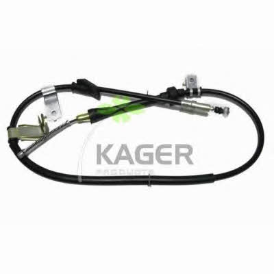 Kager 19-0684 Parking brake cable, right 190684: Buy near me in Poland at 2407.PL - Good price!