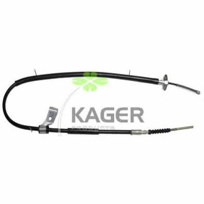 Kager 19-0828 Parking brake cable, right 190828: Buy near me in Poland at 2407.PL - Good price!