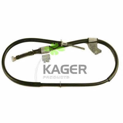 Kager 19-0834 Parking brake cable left 190834: Buy near me in Poland at 2407.PL - Good price!