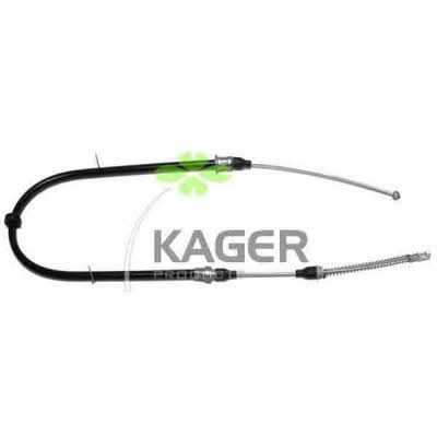 Kager 19-0871 Parking brake cable left 190871: Buy near me in Poland at 2407.PL - Good price!