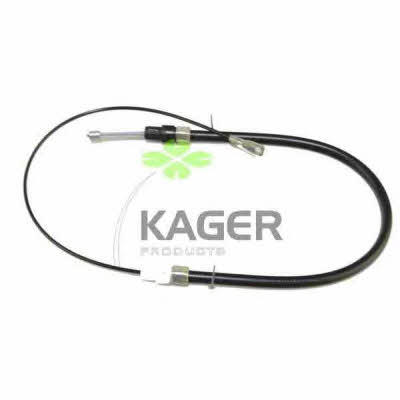 Kager 19-1236 Parking brake cable left 191236: Buy near me in Poland at 2407.PL - Good price!