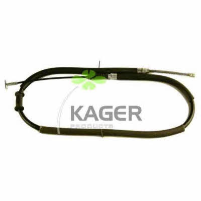 Kager 19-1277 Parking brake cable left 191277: Buy near me at 2407.PL in Poland at an Affordable price!
