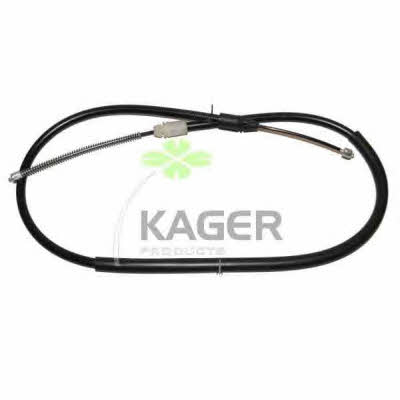 Kager 19-1337 Parking brake cable left 191337: Buy near me in Poland at 2407.PL - Good price!