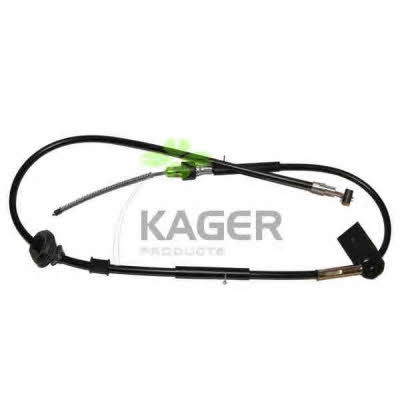 Kager 19-1666 Parking brake cable, right 191666: Buy near me at 2407.PL in Poland at an Affordable price!