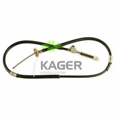 Kager 19-1670 Parking brake cable left 191670: Buy near me in Poland at 2407.PL - Good price!