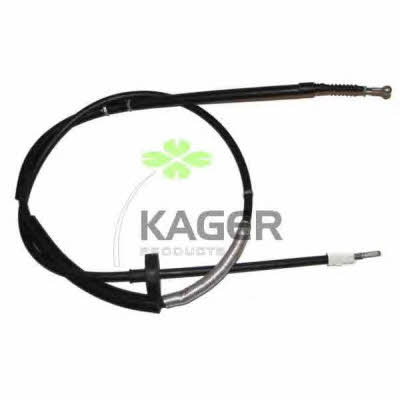 Kager 19-1764 Parking brake cable left 191764: Buy near me in Poland at 2407.PL - Good price!