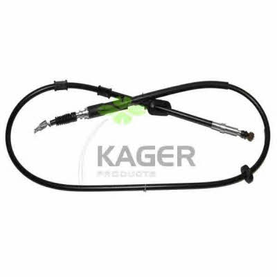 Kager 19-6116 Parking brake cable left 196116: Buy near me in Poland at 2407.PL - Good price!
