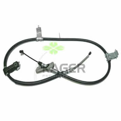 Kager 19-6128 Parking brake cable, right 196128: Buy near me in Poland at 2407.PL - Good price!