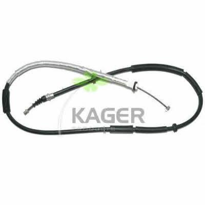 Kager 19-6202 Parking brake cable, right 196202: Buy near me in Poland at 2407.PL - Good price!