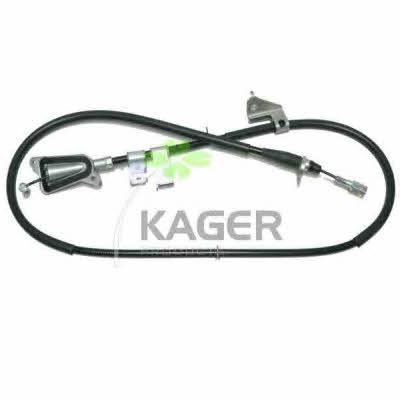 Kager 19-6358 Parking brake cable, right 196358: Buy near me in Poland at 2407.PL - Good price!