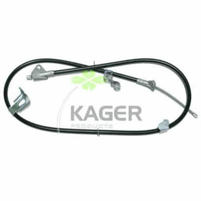 Kager 19-6401 Parking brake cable left 196401: Buy near me in Poland at 2407.PL - Good price!