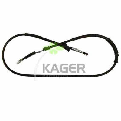 Kager 19-6438 Parking brake cable, right 196438: Buy near me in Poland at 2407.PL - Good price!