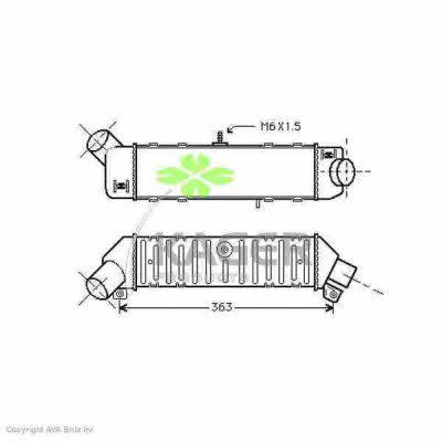 Kager 31-1234 Intercooler, charger 311234: Buy near me in Poland at 2407.PL - Good price!