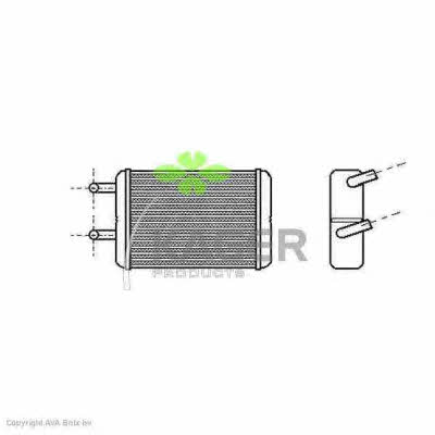 Kager 32-0125 Heat exchanger, interior heating 320125: Buy near me at 2407.PL in Poland at an Affordable price!